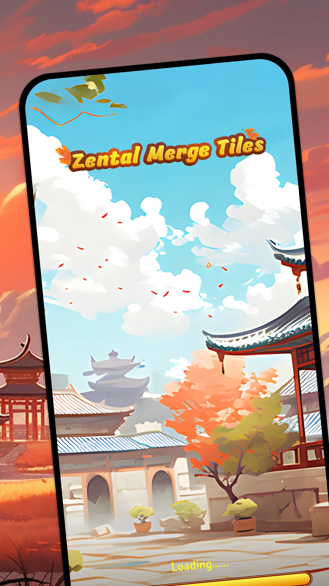 Zental Merge Tiles screenshot